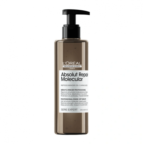 L'oreal Absolut Repair Molecular Serum Μοριακής Επανόρθωσης Που Ξεβγάζεται Για Ταλαιπωρημένα Μαλλιά 250ml