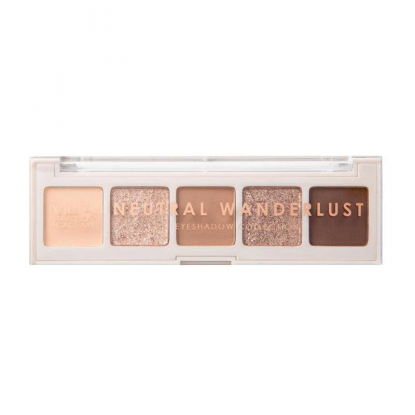 MUA 5 Shade Eyeshadow Palette Neutral Wonderlust