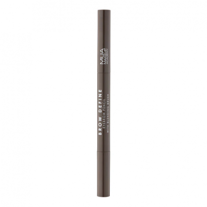 MUA Brow Pencil & Blending Brush Dark Brown 0.25gr 