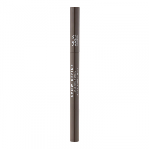 MUA Brow Pencil & Blending Brush Dark Brown 0.25gr 