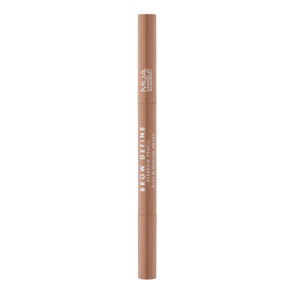 MUA Brow Pencil & Blending Brush Light Brown 0.25gr 