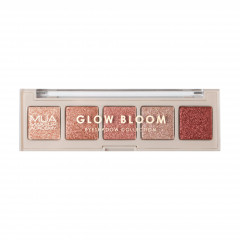 MUA 5 Shade Eyeshadow Palette Glow Bloom