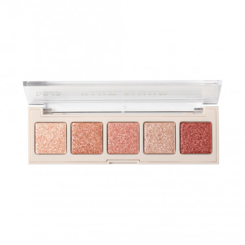 MUA 5 Shade Eyeshadow Palette Glow Bloom