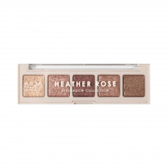 MUA 5 Shade Eyeshadow Palette Heahter Rose