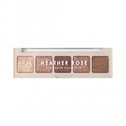 MUA 5 Shade Eyeshadow Palette Heahter Rose