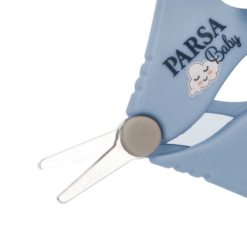 PARSA Baby Ψαλιδάκι Νυχιών Μπλε/Ροζ