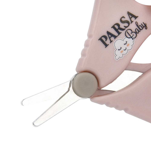 PARSA Baby Ψαλιδάκι Νυχιών Μπλε/Ροζ