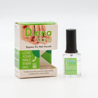 Diana hand Express dry Nail varnish 16.5ml (Προιόν επικάλυψης νυχιών 3 σε 1)