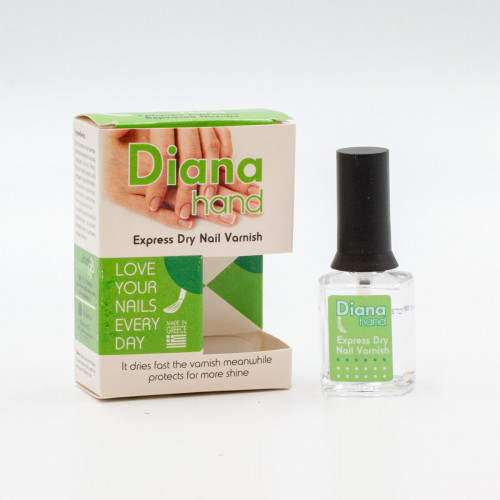 Diana hand Express dry Nail varnish 16.5ml (Προιόν επικάλυψης νυχιών 3 σε 1)