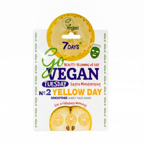 7DAYS GoVegan sheet masks 25g