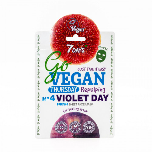 7DAYS GoVegan sheet masks 25g
