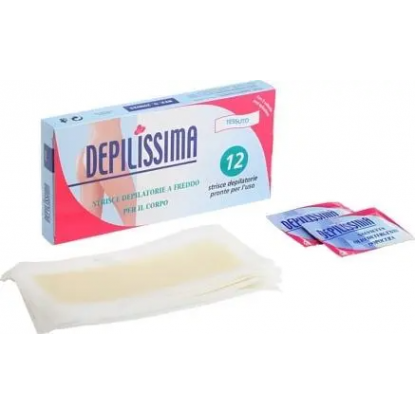 Depilissima Αποτριχωτικές Ταινίες Σώματος Με Κερί