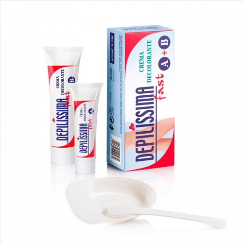 Depilissima Decolorante Fast Ξανθιστική Κρέμα Σωληνάριο 50ml+25ml