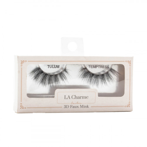 LaCharme Βλεφαρίδες 3D Faux Mink Tulum/Temptress