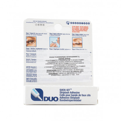 Duo Lash Adhesive Clear 7g. Quick Set Tube