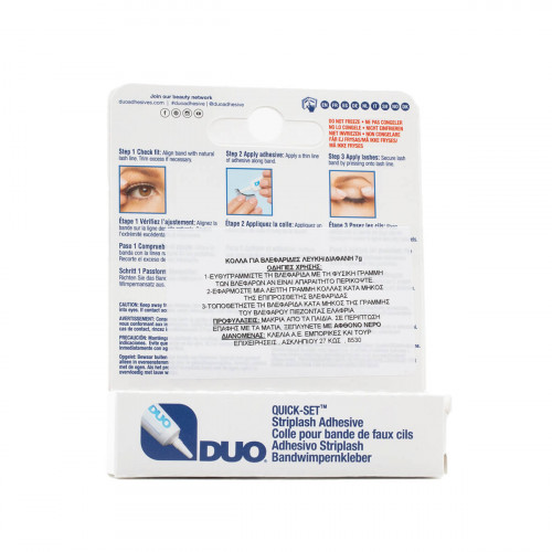Duo Lash Adhesive Clear 7g. Quick Set Tube