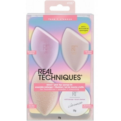 Real Techniques Blend & Glow Makeup Sponge Set