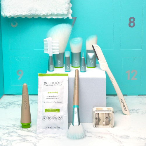 EcoTools 12 Days of Bliss Interchangeable Makeup Brush Set