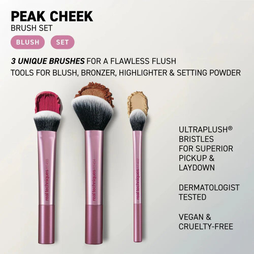 Real Techniques Peak Cheek Brush Set 1162