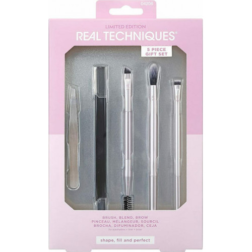 Real Techniques Brush Blend Brow Set 5Pcs