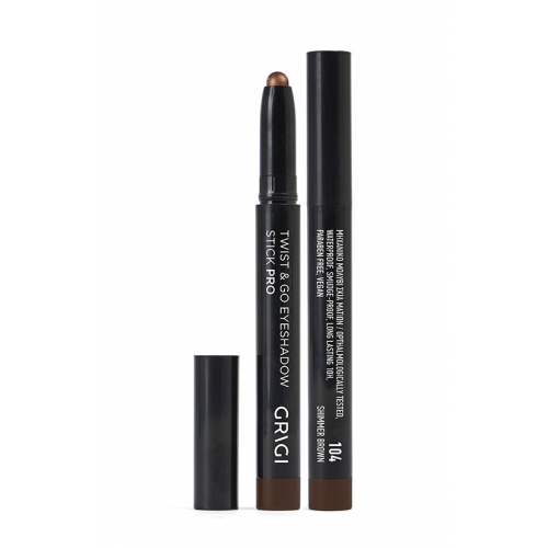 Grigi Twist & Go Eyeshadow Stick Pro No104 Shimmer Brown