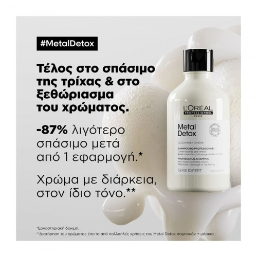 L'oreal Serie Expert Metal Detox Σαμπουάν  Κατά Των Μεταλικών Στοιχειών 300ml 