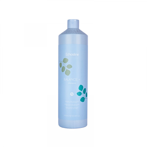 Echosline Balance+ Σαμπουάν Κατά της Λιπαρότητας 1000ml