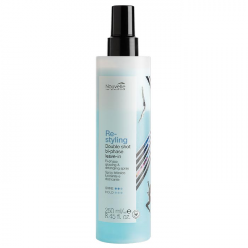 Nouvelle Re-Styling Double Shot Διφασικό Σπρέι Ενυδάτωσης 250ml