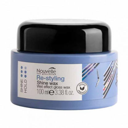 Nouvelle Re-styling Shine Wax 100ml Κερί Λάμψης Nouvelle Re-styling Shine Wax 100ml Κερί Λάμψης