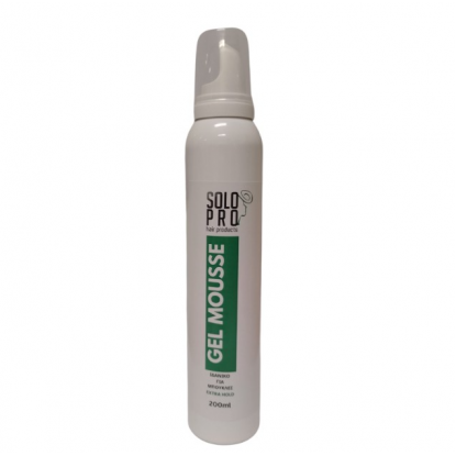 Solo Pro Gel Mousse Αφρός για Extra Δυνατό Κράτημα & Μπούκλες