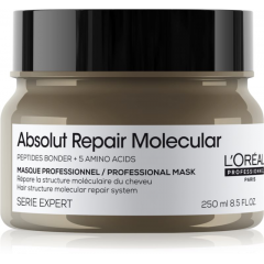 L'oreal Absolut Repair Molecular Μάσκα μοριακής επανόρθωσης για ταλαιπωρημένα μαλλιά 250ml 