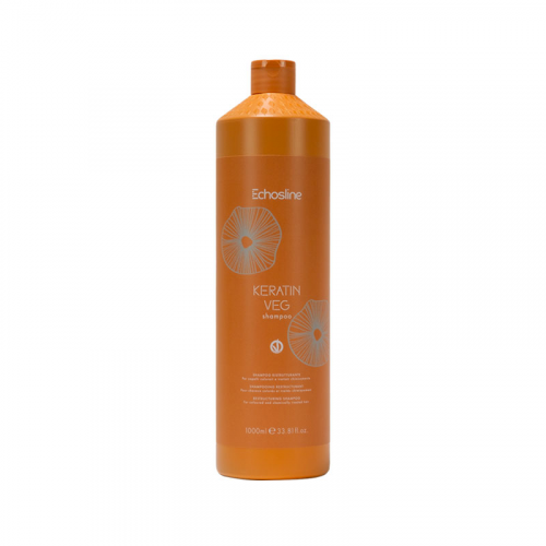 Echosline Keratin Veg Σαμπουάν με Κερατίνη 1000ml 